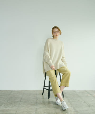 ストレッチコールタックパンツ