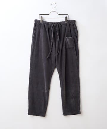 【Charcoal TOKYO】OC Velor 4P Easy Pant