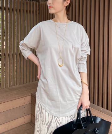 シルケットラウンドロンT