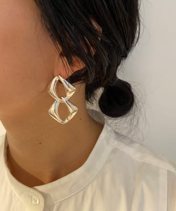 【WEB限定】ダブルツイストピアス