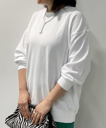 オーガニックコットン BIG裏毛スウェット