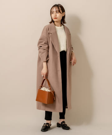 【パルクロライブ紹介アイテム】[mline] WEB限定 チェスターコート