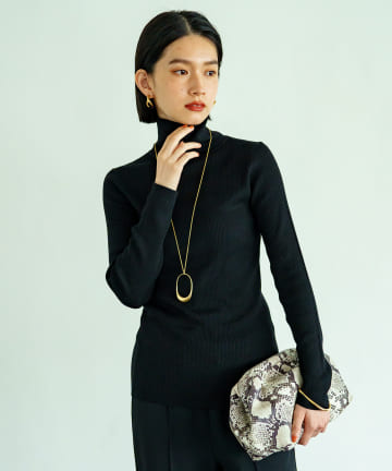 タートルリブニット