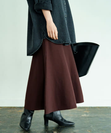 ニットマーメイドスカート