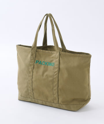 【PACKING/パッキング】CANVAS TOTE BAG