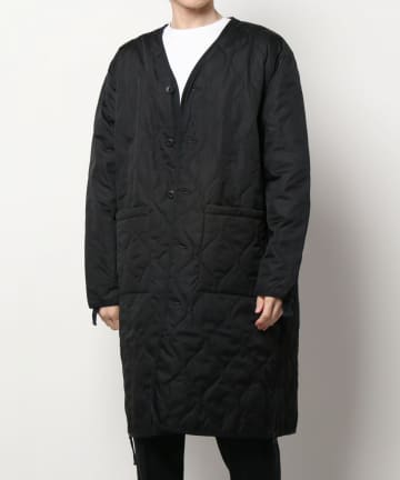 【TAION】MILITARY ZIP V NECK DOWN COAT