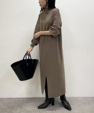 タートルニットワンピース