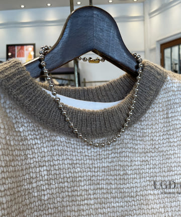 【GALENA/ガレナ】ショートボールチェーンネックレス