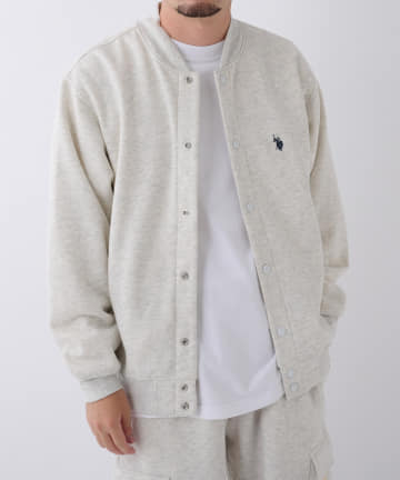 【U.S. POLO ASSN./ユーエスポロアッスン】別注スナップカーディガン