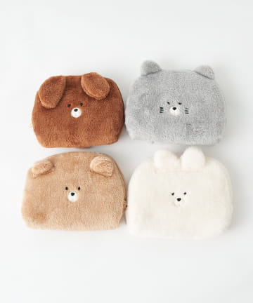 NICE CLAUP / OLIVE des OLIVE OUTLET(ナイスクラップ  / オリーブ デ オリーブ アウトレット) スフレベアポケティッシュポーチ