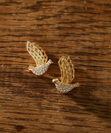 ear PAPILLONNER(イア パピヨネ) 《追加生産》小鳩ピアス