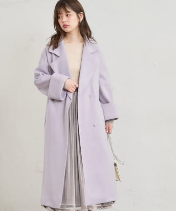 natural couture(ナチュラルクチュール) 【着用動画あり】着流しテーラードコート