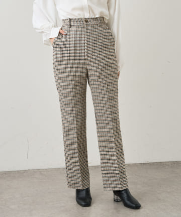 NICE CLAUP / OLIVE des OLIVE OUTLET(ナイスクラップ  / オリーブ デ オリーブ アウトレット) SET UPガンクラブチェックパンツ