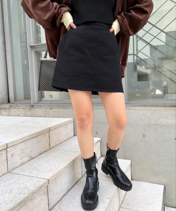 PTNツイルミニスカート