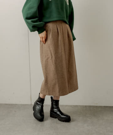 NICE CLAUP / OLIVE des OLIVE OUTLET(ナイスクラップ  / オリーブ デ オリーブ アウトレット) ガンクラブチェックＳＫ