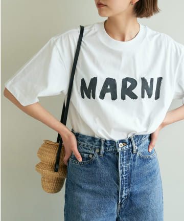 【MARNI】オーガニックジャージーTシャツ