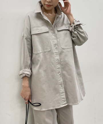 【Healthy.D/ヘルシーデニム】 Almond シャツ