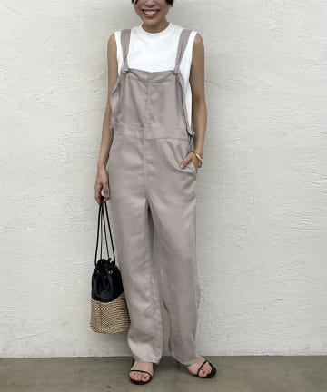 【Healthy.D/ヘルシーデニム】 Callaサロペット LBE