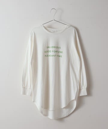 TERRITOIRE(テリトワール) SALUBRIOUS ロゴTシャツ