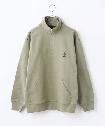 CIAOPANIC(チャオパニック) 【ONLY NY】Peace NYC Qtr Zip Sweatshirt