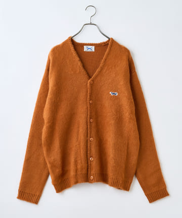 【PENNEYS/ぺニーズ】別注FOXワッペンシャギーカーディガン