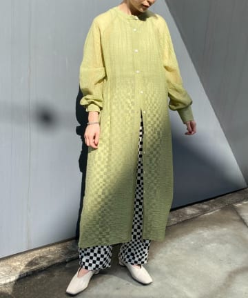 2WAYシアーワンピース