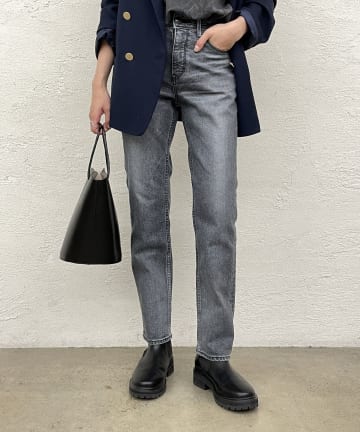 【YANUK/ヤヌーク】ストレートデニムパンツ GY-ANNETTE/アネット