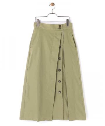 CPCM(シーピーシーエム) ボタンフェイクアクセントスカート