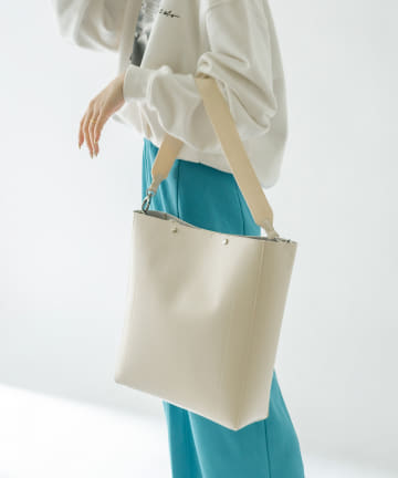 ベルトハンドルステッチトート