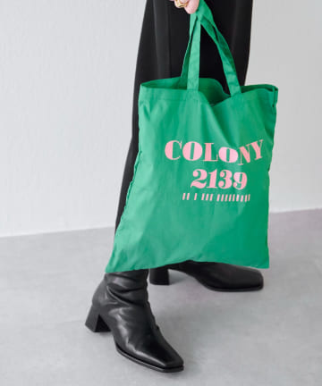 COLONY 2139(コロニー トゥーワンスリーナイン) カラーバッグ/エコバック/トートバック