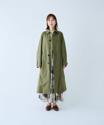BLOOM&BRANCH(ブルームアンドブランチ) OUTIL×PHLANNÈL SOL/women Motorcycle Coat
