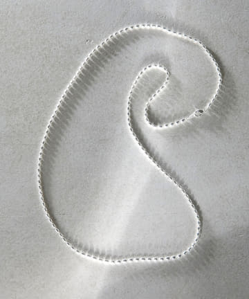 【WEB限定】ボールチェーンロングネックレス