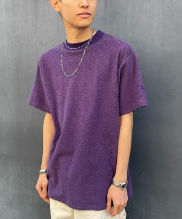 #【NEEDLES】Mock Neck Tee 半袖