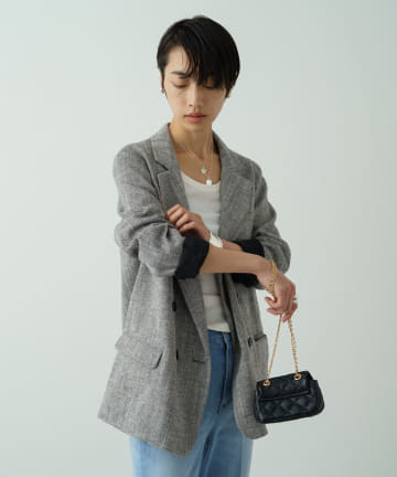 ヘリンボーンジャケット