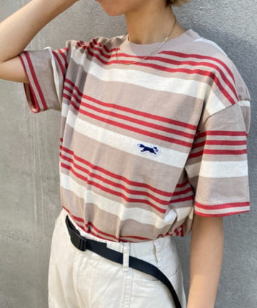 【PENNEYS/ぺニーズ】the FOX border Tシャツ ユニセックス