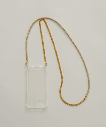 Lara レザーコンビモバイルアクセサリー