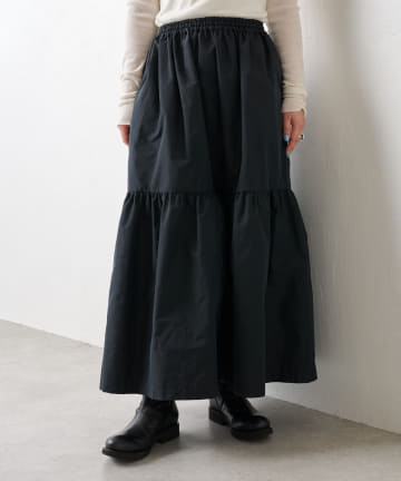 《LIVEでご紹介》タフタギャザースカート