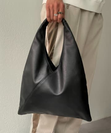 【Rain Leather/レインレザー】防水レザーマルシェバッグ
