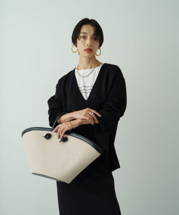 【2点SET】ポンチVカットソー