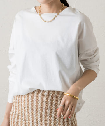 シルケットラウンドロンT