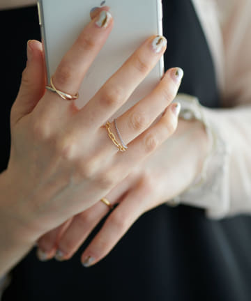 【Erin & Emma】Chain Set RING