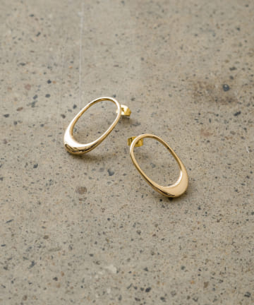 【SOKO/ソコ】 楕円ピアス