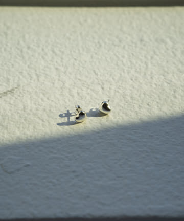 【Nina&Jules/ニナエジュール】 ハートピアス