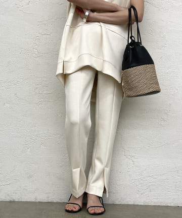 【CHIGON/シニヨン】ライトダンボールパンツ