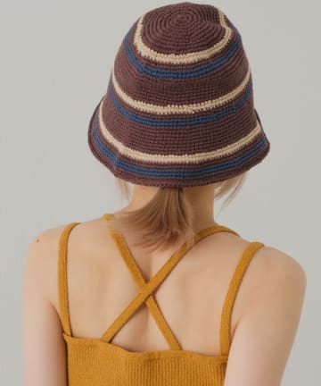 【C-cie】CRCHT LINE HAT