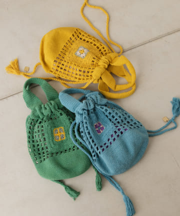 【22SSカタログ掲載アイテム】ct crochet net stringトート