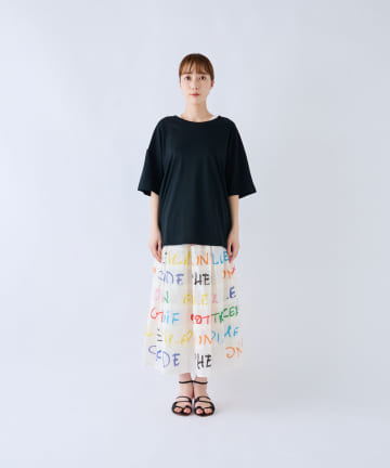 BLOOM&BRANCH(ブルームアンドブランチ) SARA LANTZI / Stitch Gathered Skirt