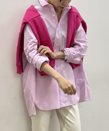 【TICCA /ティッカ】スクエアビッグシャツ