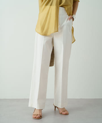 コットンワイドパンツ