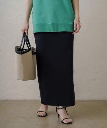 総針ニットスカート